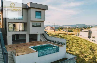 Casa em condomínio alto padrão, modernidade e fino acabamento