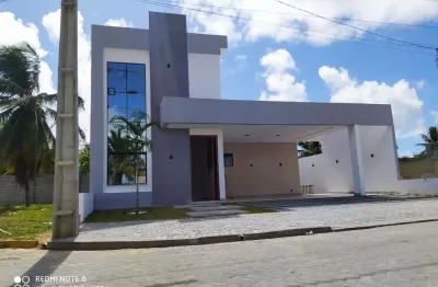 Casa nova no maluí residence - condomínio pé na areia.