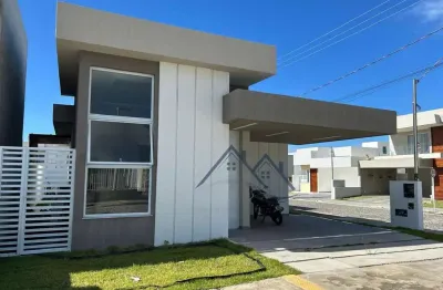 Casa em condomínio fechado com 3 quartos à venda no centro, barra dos coqueiros  por r$ 630.000