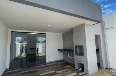 Casa nova, no centro da Barra dos Coqueiros, 3 quartos sendo 2 suítes e closet