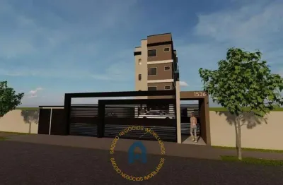 Apartamento à venda em são josé dos pinhais, parque da fonte, com 2 quartos, 46,40m²