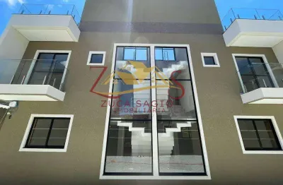 Sobrado à venda em curitiba, uberaba, com 3 quartos, 104,13m²