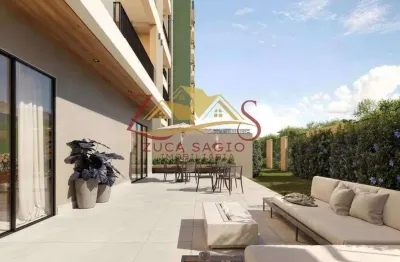 Apartamento à venda em curitiba, cajuru, com 2 quartos com suíte, 59,59m²