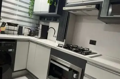 Apartamento totalmente mobiliado à venda em são josé dos pinhais, rio pequeno, com 2 quartos, 52m²