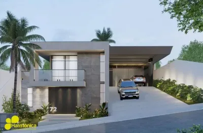 Alto padrão, conforto e exclusividade em uma casa linear no condomínio fechado spina!