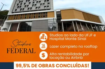 Apartamento com 1 quarto à venda na Avenida Presidente Itamar Franco, Cascatinha, Juiz de Fora