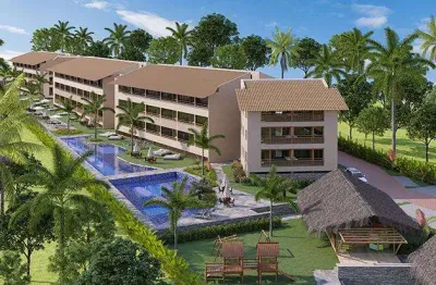 Flat com 2 quartos à venda na Carneiros Atlântico, Estrada Praia Dos Carneiros, Praia Dos Carneiros, Tamandaré