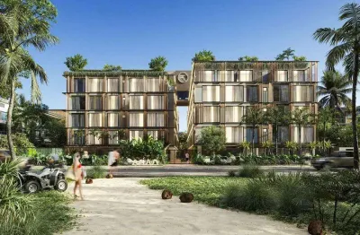 Flat com 1 quarto à venda na avenida oceano atlântico, intermares, cabedelo, 27 m2 por r$ 452.569