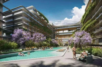 Flat com 2 quartos à venda na Setai Beach Resort  Residence, Via Litorânea, 415, Ponta de Campina, Cabedelo
