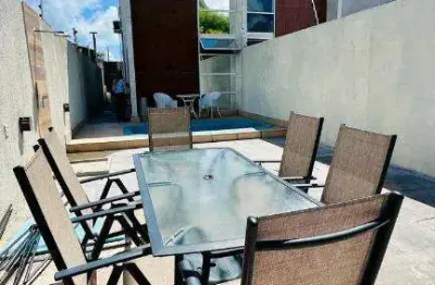 3/4 casa duplex com lazer completo no recanto do poço  cabedelo/pb