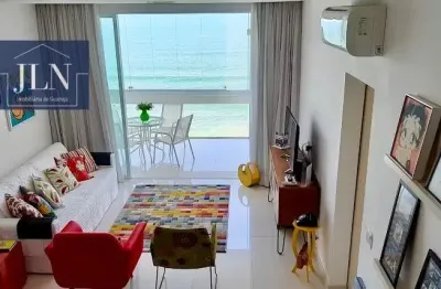 Apartamento reformado frente ao mar pitangueiras - 2 suítes