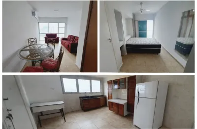 Apartamento com 3 quartos para alugar na Avenida Leomil, 730, Pitangueiras, Guarujá