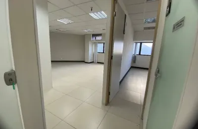 Alugo sala comercial 105m, 2 vagas, av tancredo neves