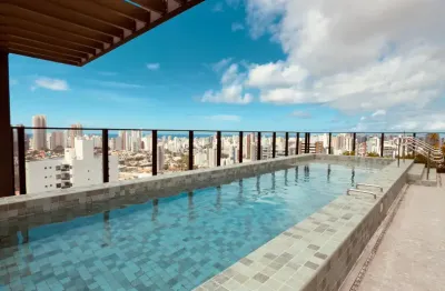 Studio 30m, com varanda e área  de serviço, urban caminho das árvores