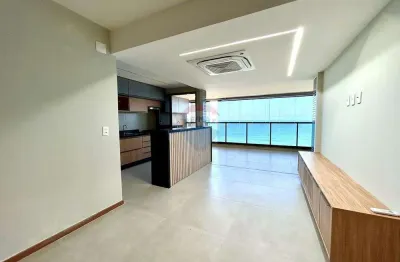 Apartamento para alugar no jaguah residence - 3/4, suíte e vista mar