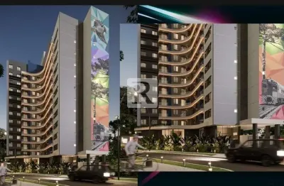 Apartamento com 1 quarto à venda na rua renato nunes ribas, 428, centro, pinhais por r$ 335.600