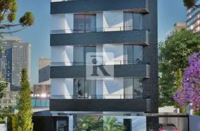 Apartamento com 2 quartos à venda na rua frederico maurer, 1641, hauer, curitiba por r$ 440.000