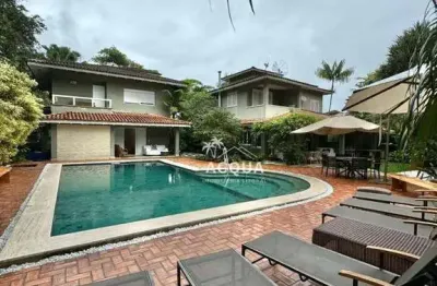 Casa com 6 dormitórios para alugar, 650 m² por r$ 10.500,00/dia - baleia - são sebastião/sp