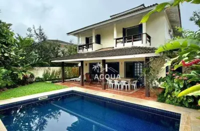 Casa com 5 dormitórios para alugar, 247 m² por r$ 3.500,00/dia - engenho - são sebastião/sp