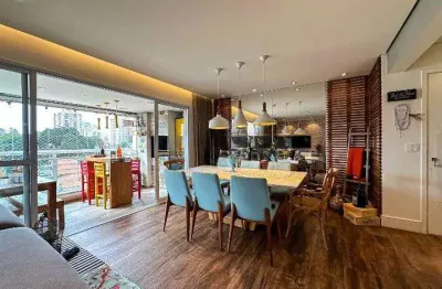 Apartamento de 130 m² à venda em condomínio clube, com varanda gourmet, três suítes, porteira fechada, muito bem localizado no baeta neves sbc