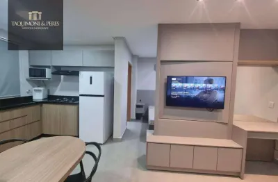 Apartamento com 1 dormitório para alugar, 40 m² por R$ 2.740,00/mês - Jardim das Américas 2ª Etapa - Anápolis/GO