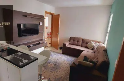 Apartamento mobiliado, 02 quartos por r$ 200 mil, financia.