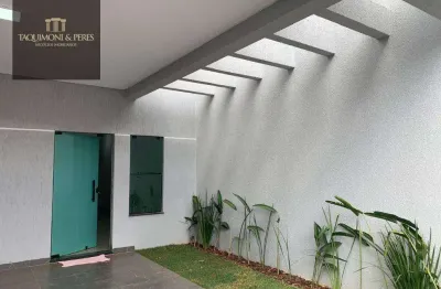 Casa nova com 3 dormitórios à venda, 104 m² por r$ 380.000 - residencial ana caroline - anápolis/go