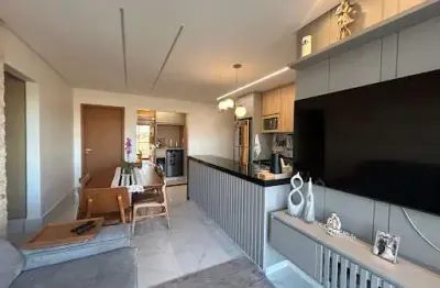 Apartamento com 2 dormitórios à venda, 67 m² por r$ 590.000,00 - jk nova capital - anápolis/go