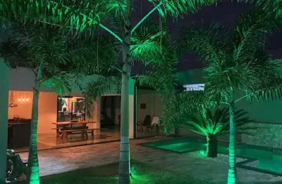 Casa com  piscina , 3 dormitórios para alugar - jk nova capital - anápolis/go