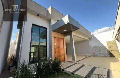 Casa com 3 dormitórios à venda, 134 m² por r$ 530.000,00 - residencial tangará - anápolis/go