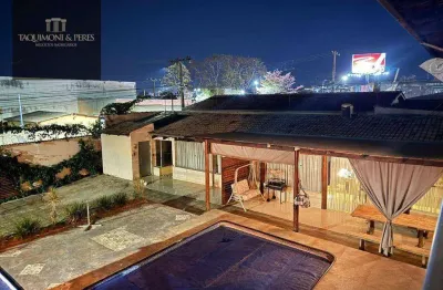 Sobrado a venda com 5 quartos e 3 suítes, terreno de 607 metros e aceita permutas!