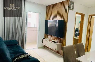 Apartamento com 2 dormitórios 1 vaga de garagem. piso em porcelanato e moveis planejados,  55 m² por r$ 270.000 - setor central - anápolis/go