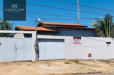 Casa com 3 dormitórios, quintal e edícula, 250 m² de área e  terreno de 360m²   por r$ 480.000 - vila jaiara - anápolis/go