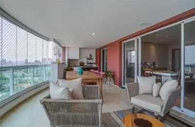 Excelente apartamento tipo para venda em vila sofia com 3 quartos, sendo 3 suítes, 204m²