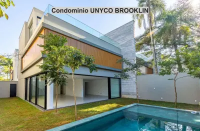 Casa no condomínio unyco brooklin para venda com 5 quartos, sendo 5 suítes, 867m²