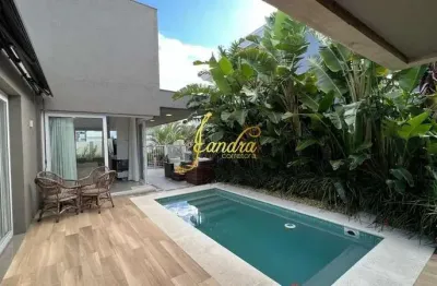Casa mobiliada e decorada condominio fechado, com  04 suites