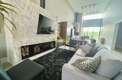 Casa térrea em obra com 04 suítes e área construída de 166,93m2