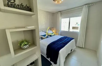 Apartamento 01 dormitório frente com box mobiliado e decorado