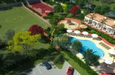 Terreno condomínio terrasul condição nova em 100x direto com entrada de 15%