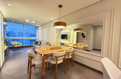 Apartamento de 2 dormitório mobiliado e decorado, com box duplo e infra