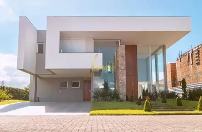 Casa em condominio em itapeva - torres com 05 suites  nova semi mobiliada