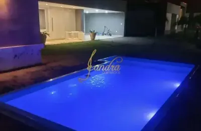 Casa mobiliada e decorada com 03 suites, mobiliada e decorada em 30x