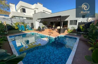 Casa com 3 dormitórios à venda, 200 m² por r$ 2.250.000,00 - vale azul ii - jundiaí/sp