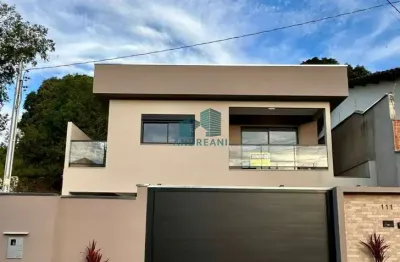 Casa com 3 quartos à venda na josé oliveira magalhães, 111, residencial são bernardo, poços de caldas por r$ 890.000