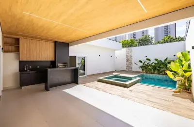 Casa térrea com 4 suítes à venda no setor jardim atlântico em goiânia.