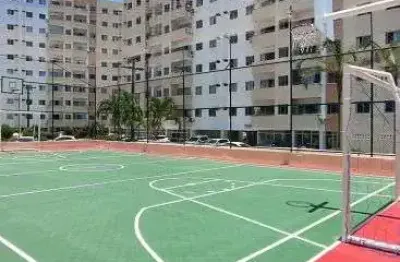 Apartamento 2/4 sendo 1 suíte, condominio family club estrada do coco