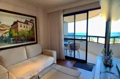 Apartamento orla de armacao vista amr, porteira fechada, quarto e sala bahia suites