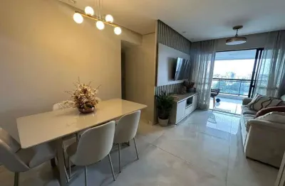 Apartamento a venda villa privilege 3/4 com varanda gourmet, e dependencia completa