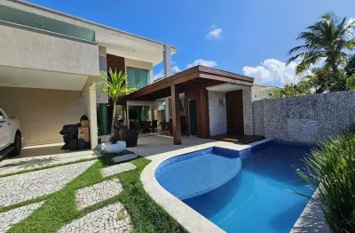 Casa priscila dutra 4 suítes | condomínio san francisco | 242m² | energia solar | piscina e área gou