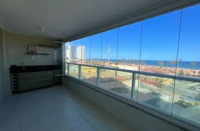 Felice pituaçu 2/4 com sala ampliada, varanda gourmet, vista mar frontal, nascente.